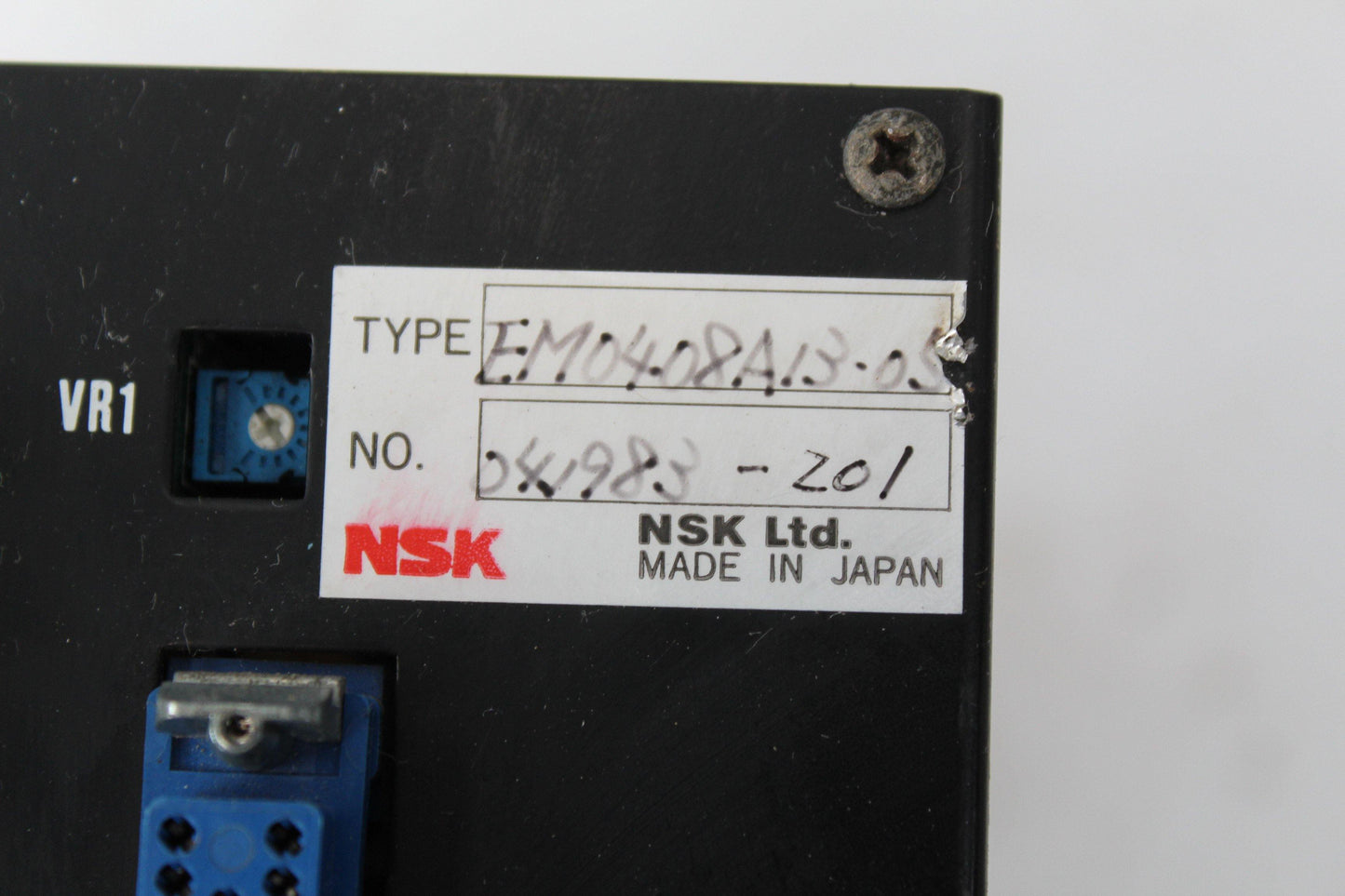 NSK EM0408A13-05 Servo Drive Series OX983-Z01 - Pulingma Automation