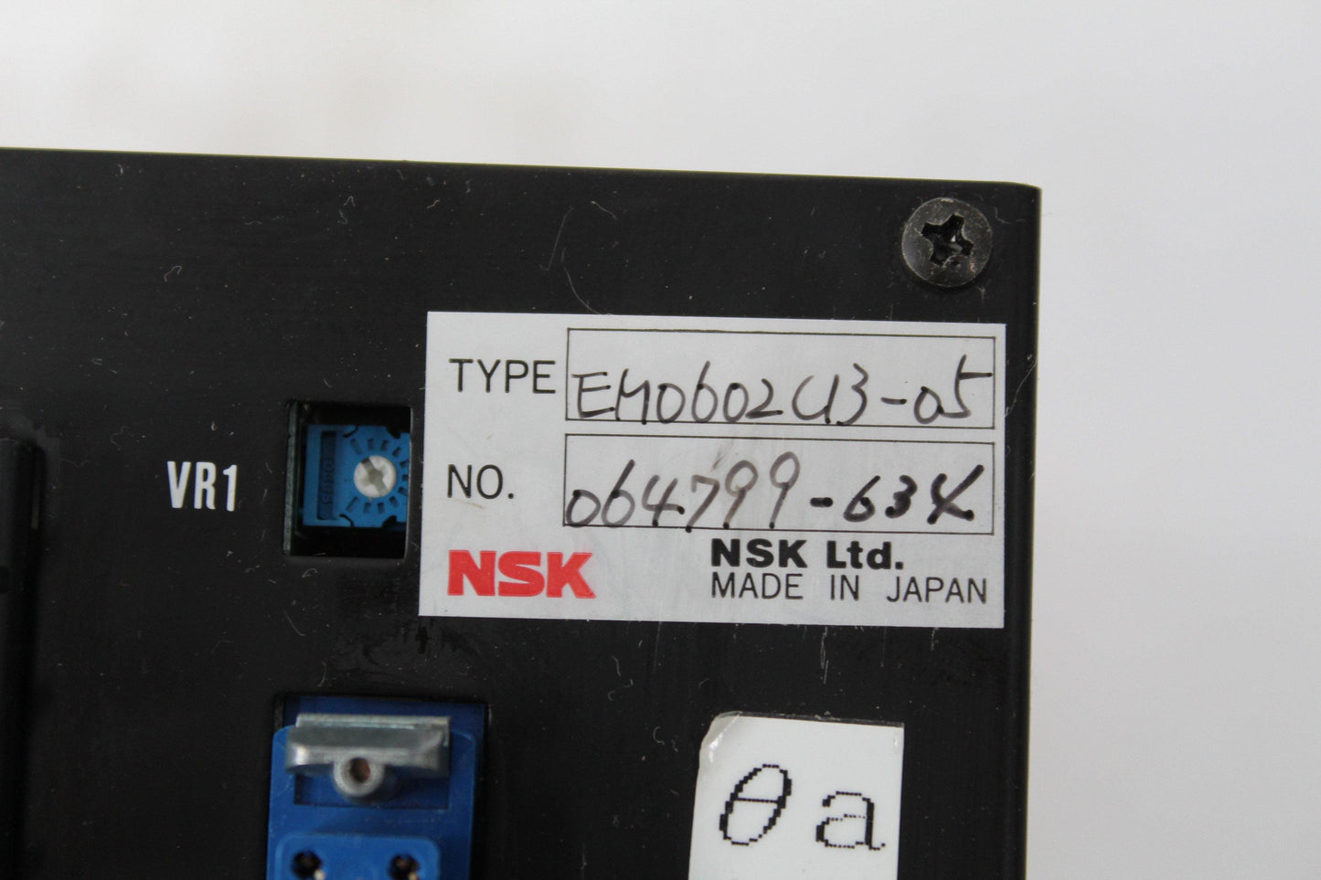 NSK EM0602C13-05 Servo Drive Series 064799-63X - Pulingma Automation