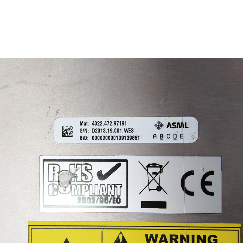 ASML 4022.472.97191 Semiconductor Controller