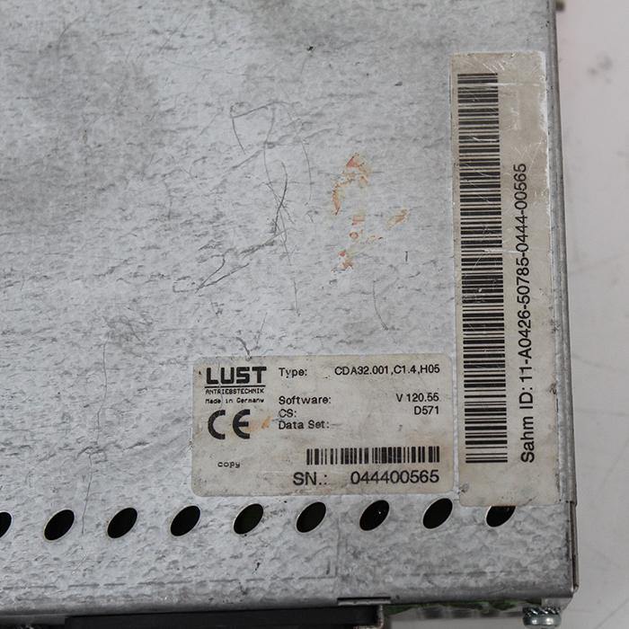 Lust CDA32.001.C1.4.H05 Servo Drive Input 230V - Pulingma Automation
