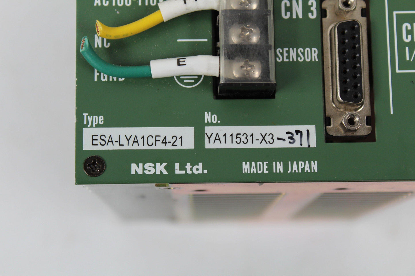 NSK ESA-LYA1CF4-21 Servo Drive Series YA11531-X3-371 - Pulingma Automation