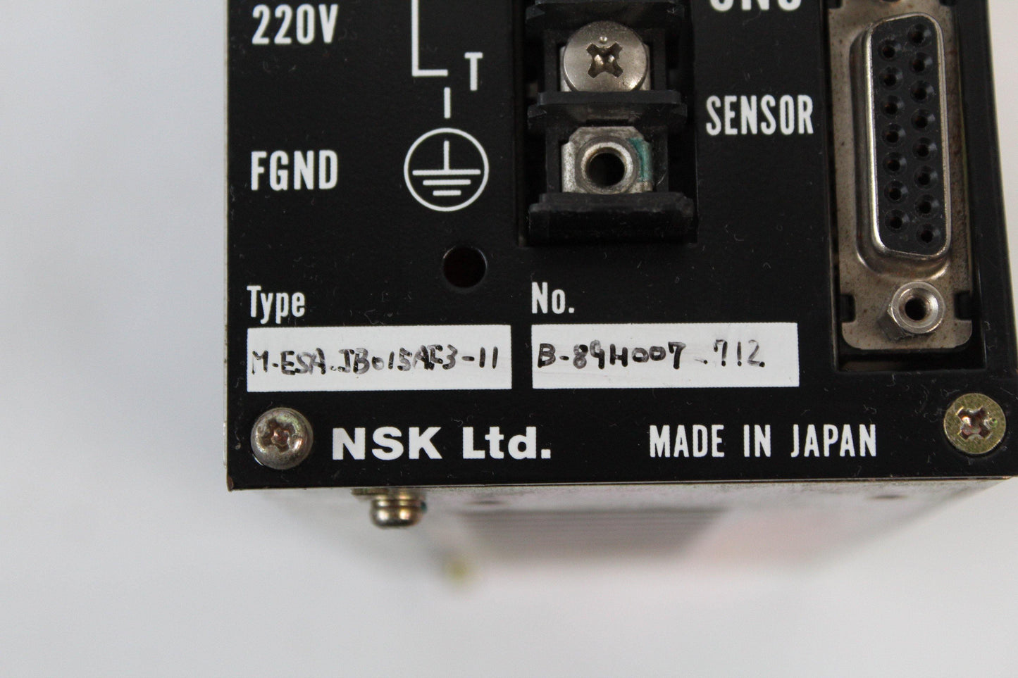 NSK M-ESA-JB015AF3-11 Servo Drive Series B-89H007-712 - Pulingma Automation