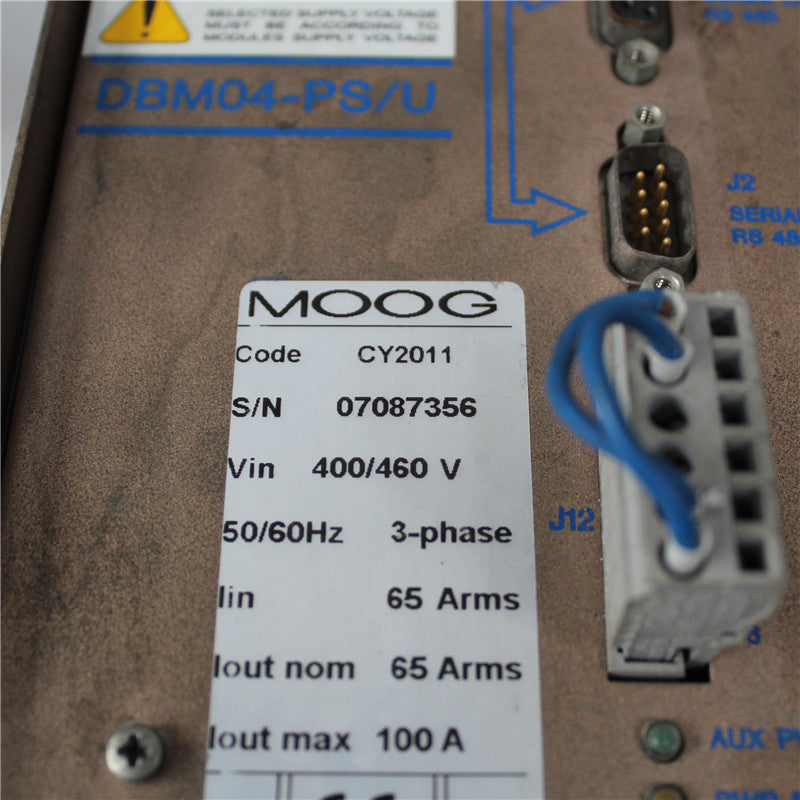 MOOG DBM04-PS/U 3 Phase Power Supply Module - Pulingma Automation