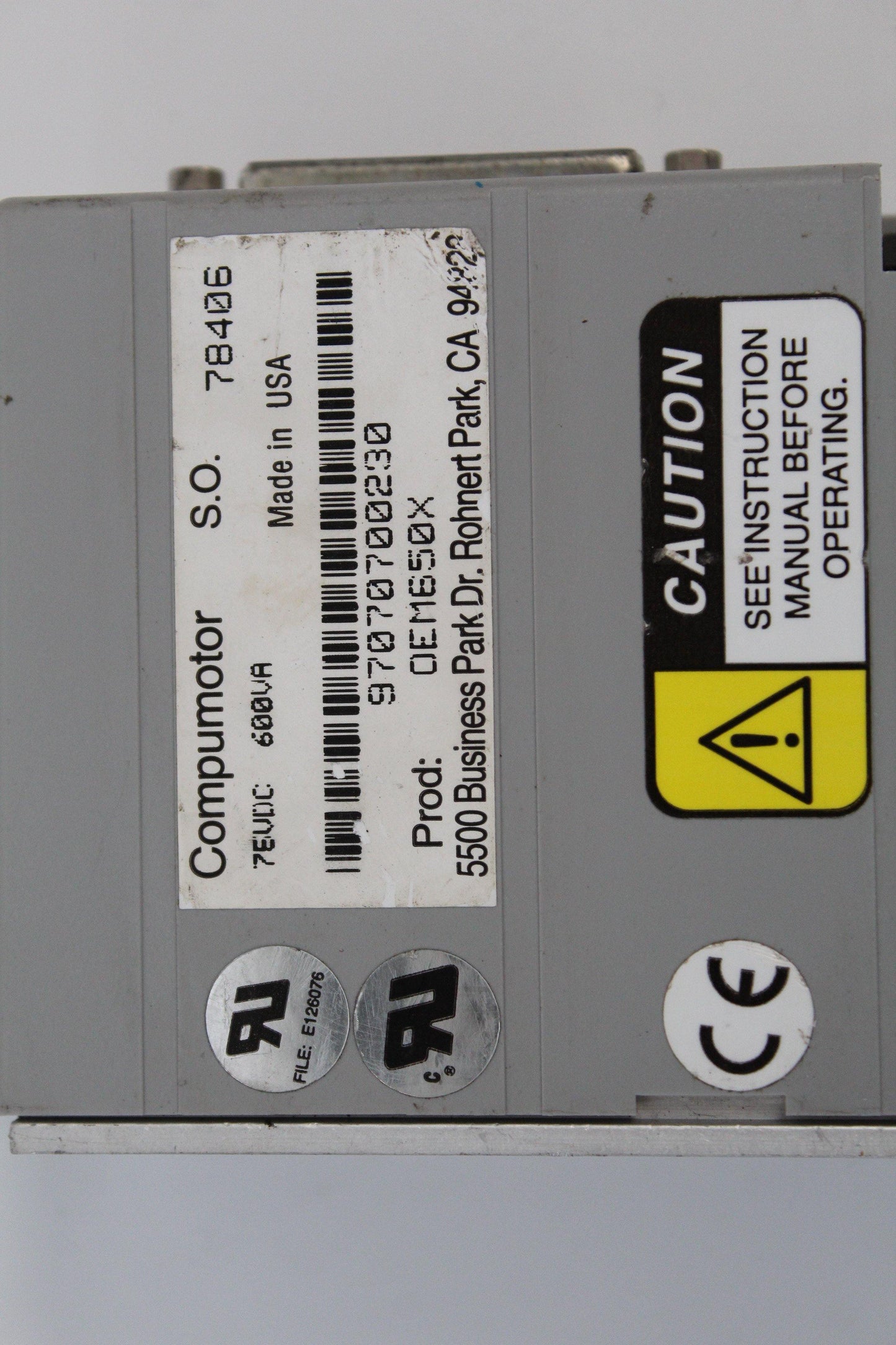 Parker OEM650X Servo Drive INDEXER - Pulingma Automation