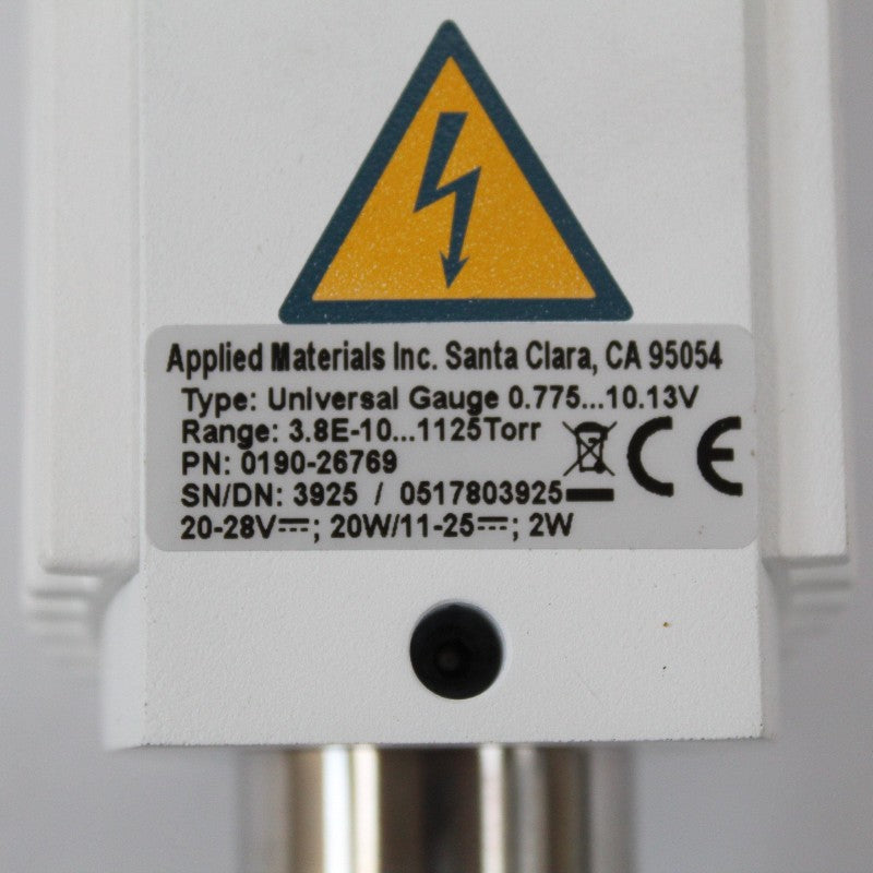 Applied Materials 0190-26769 0190-26769B Vacuum Gauge