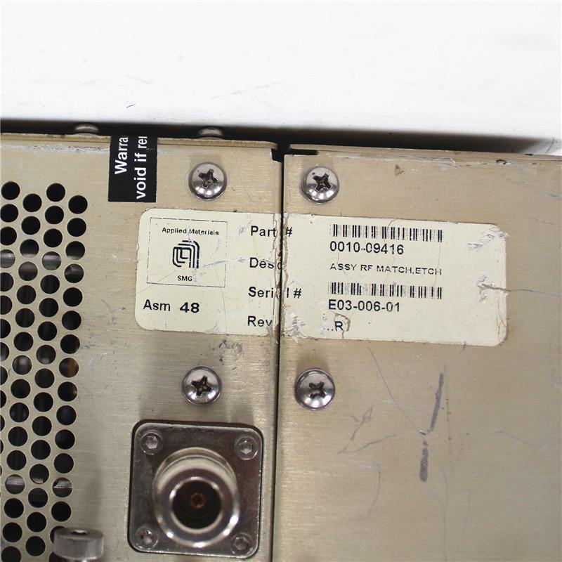 Used AMAT RF Match Phase IV Controller 0010-09416 - Pulingma Automation