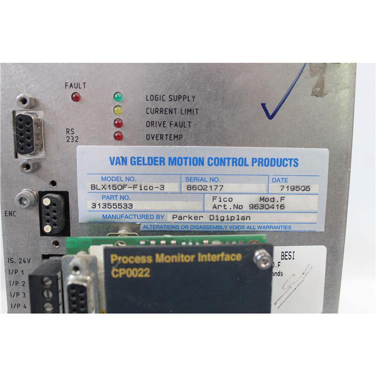 Parker BLX150F-FICO-3 SERVO - Pulingma Automation
