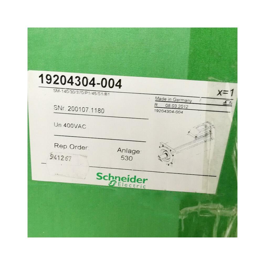 New Original Schneider Electric ELAU Servo Motor SM-140/30/370/P1/45/S1/B1 - Pulingma Automation