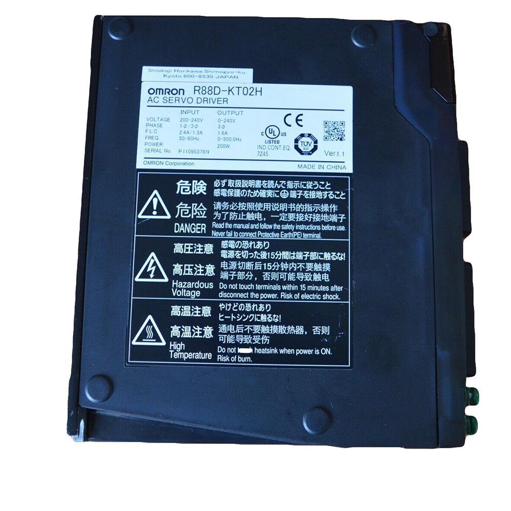 New Original Omron R88D-KT02H 200w Servo Drive - Pulingma Automation