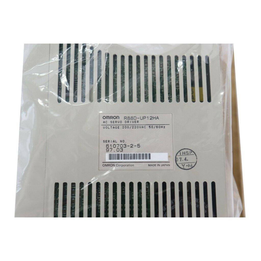 New Original Omron AC Servo Driver 400W R88D-UP12HA - Pulingma Automation