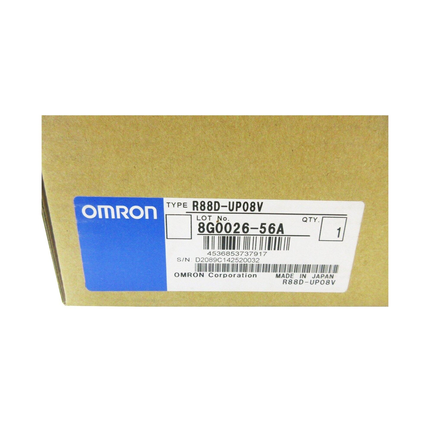 New Original Omron AC Servo Driver 200W R88D-UP08V - Pulingma Automation