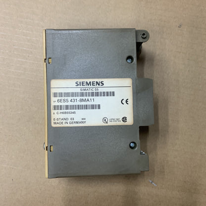 Siemens 6ES5431-8MA11 Digital Input Module