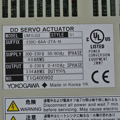 YOKOGAWA LM110-1N-010AN-G2N-N2F Servo Driver