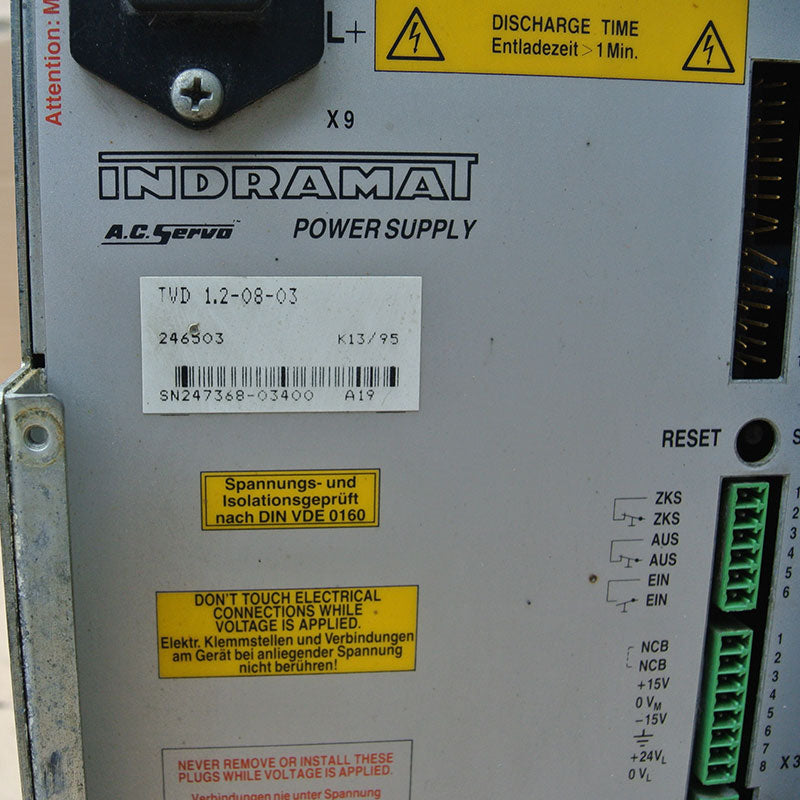Rexroth TVD1.2-08-03 Servo Driver