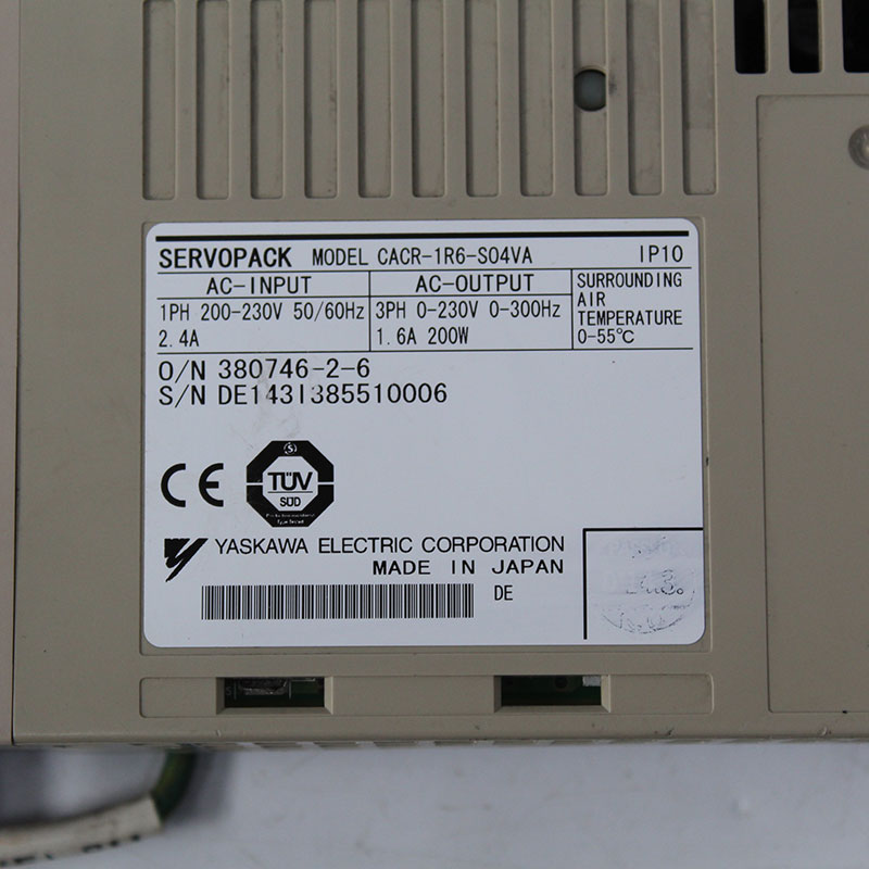 YASKAWA CACR-1R6-S04VA Servo Drive