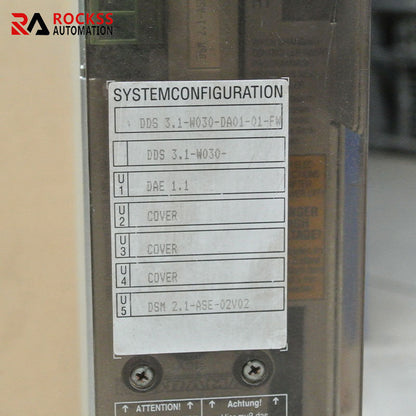 Rexroth DDS3.1-W030-DA01-01-FW DDS03.1-W030-D Servo Driver