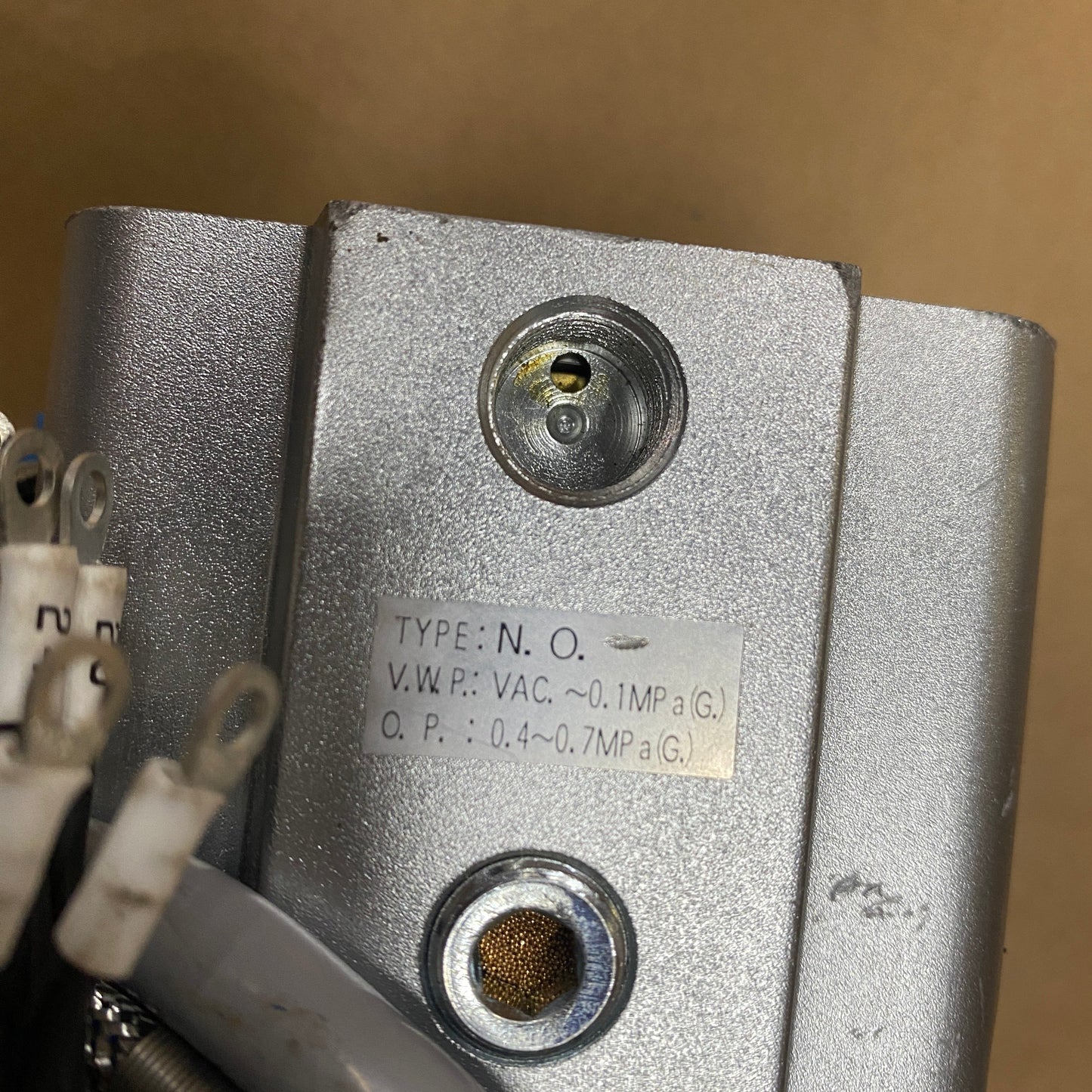 KITZ SCT N.O. Vacuum valve