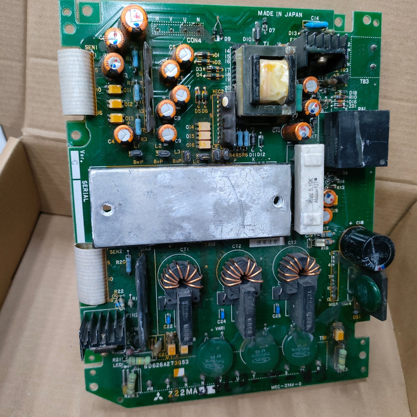 Mitsubishi Z22MA BD626A273G53 Inverter Main Control Board