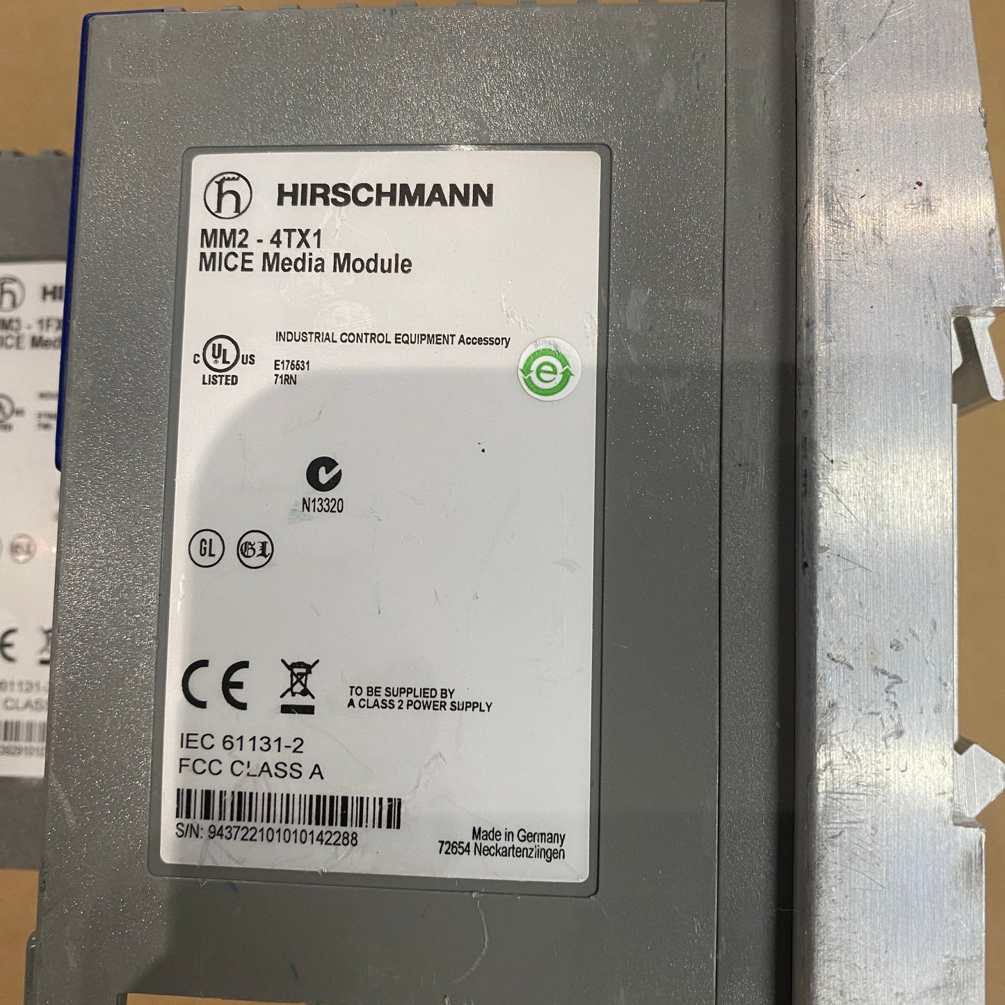 HIRSCHMANN MS20-0800SAAEHH06.0.02 MICE Media Module