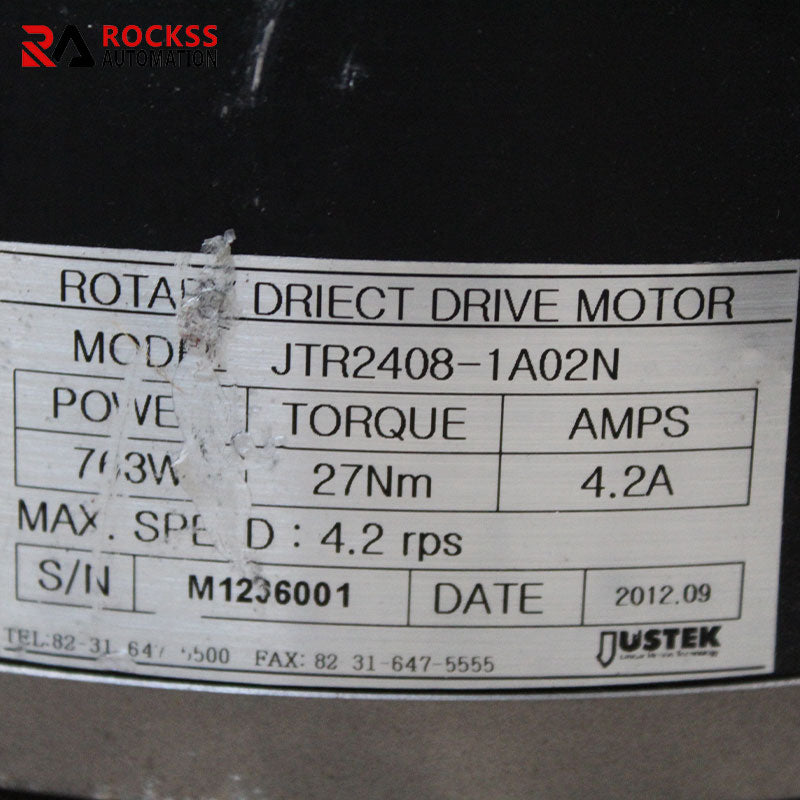 JUSTEK JTR2408-1A02N Servo Motor 27NM