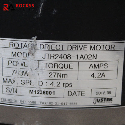 JUSTEK JTR2408-1A02N Servo Motor 27NM