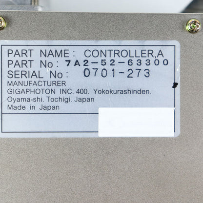GIGAPHOTON 7A2-52-63300 CONTROLLER