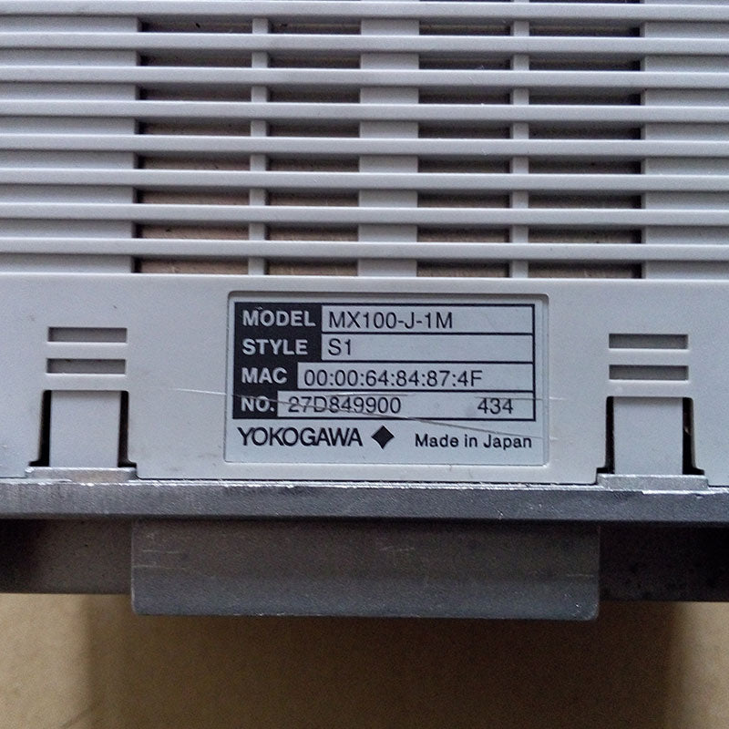 YOKOGAWA MX100-J-1M Data Collector