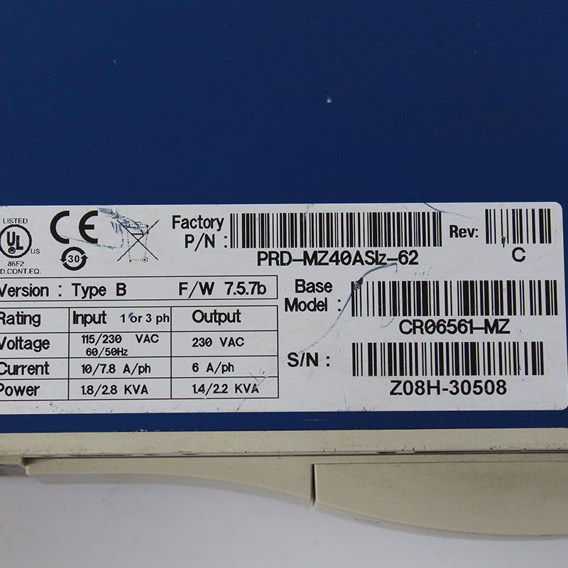 Kollmorgen PRD-MZ40ASLZ-62 Servo Drive
