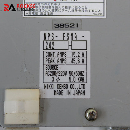 NIKKIDENSO NPS-FSMA-242 Servo Driver