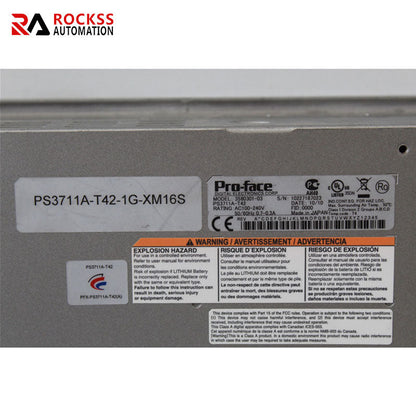 Pro-face PS3711A-T42-1G-XM16S 3580301-03 IPC