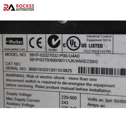 Eurotherm 591P/0270/500/0011/UK/AN/0/230 DC Governor