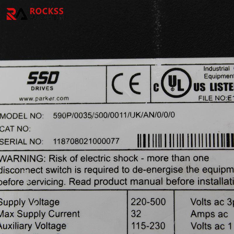 Eurotherm 590P/0035/500/0011/UK/AN/0/0/0 DC Governor