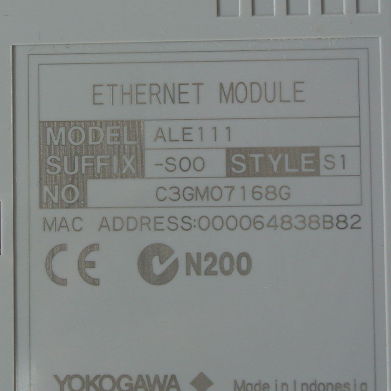 YOKOGAWA ALE111-S00 PLC