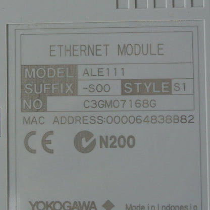 YOKOGAWA ALE111-S00 PLC