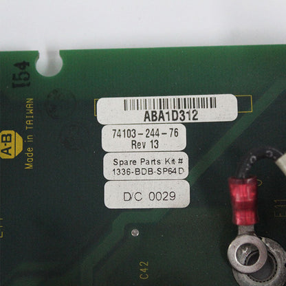 Allen-Bradley 1336-BDB-SP64D 74103-244-76 Drive Board