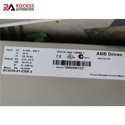 ABB ACS550-01-038A-4 Inverter