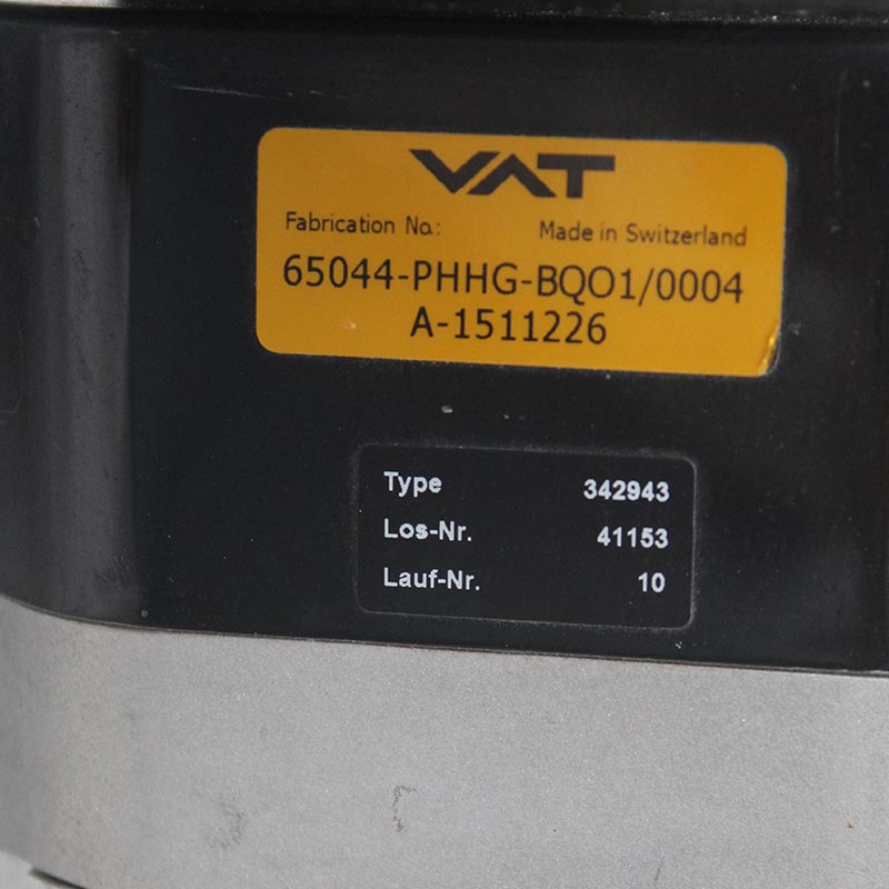 VAT 65044-PHHG-BQ01/0004 valve