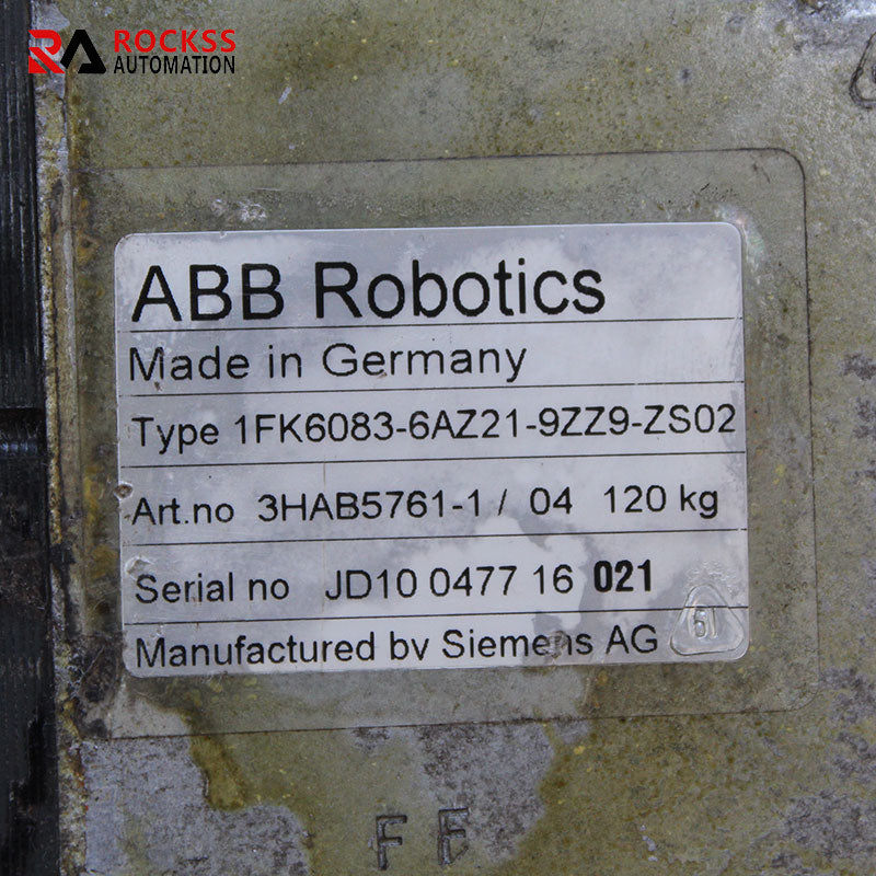 ABB 1FK6083-6AZ21-9ZZ9-ZS02 Servo Motor