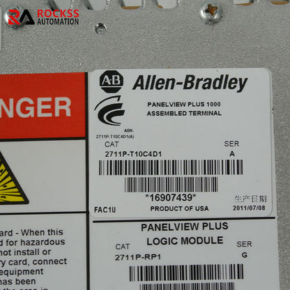 Allen Bradley 2711P-T10C4D1 Touch Panel