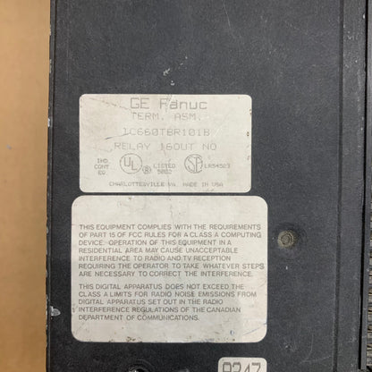 GE Fanuc IC660BBR101 Genius 16 Point Relay Output Module