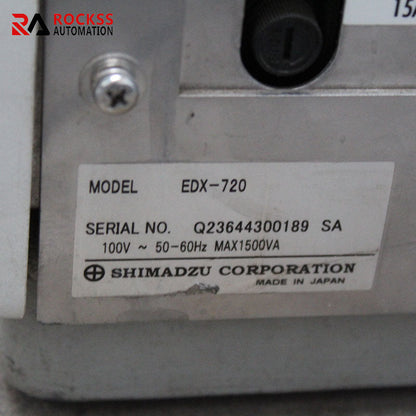 SHIMADZU EDX-720 Fluorescence Analyzer
