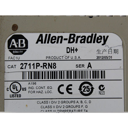 Allen Bradley 2711P-B6C8A  touch screen