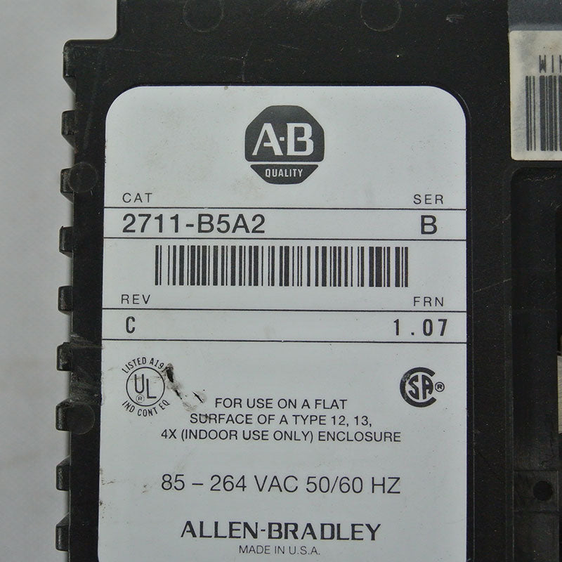 Allen Bradley 2711-B5A2 PanelView 550 Touch Panel