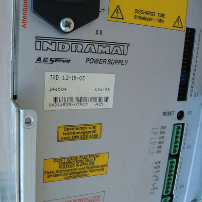 Rexroth TVD1.2-15-03 Servo Driver