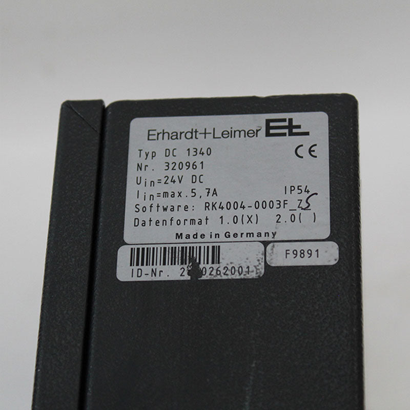 Erhardt+Leimer DC 1340  Correction Controller 24V DC 7.5A