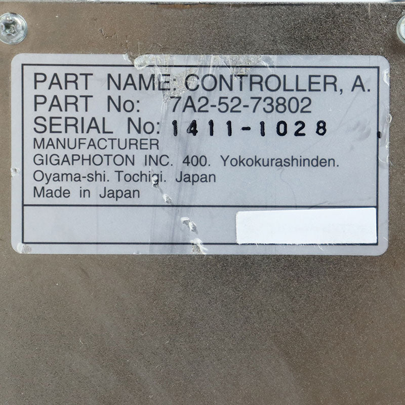 GIGAPHOTON 7A2-52-73802 CONTROLLER