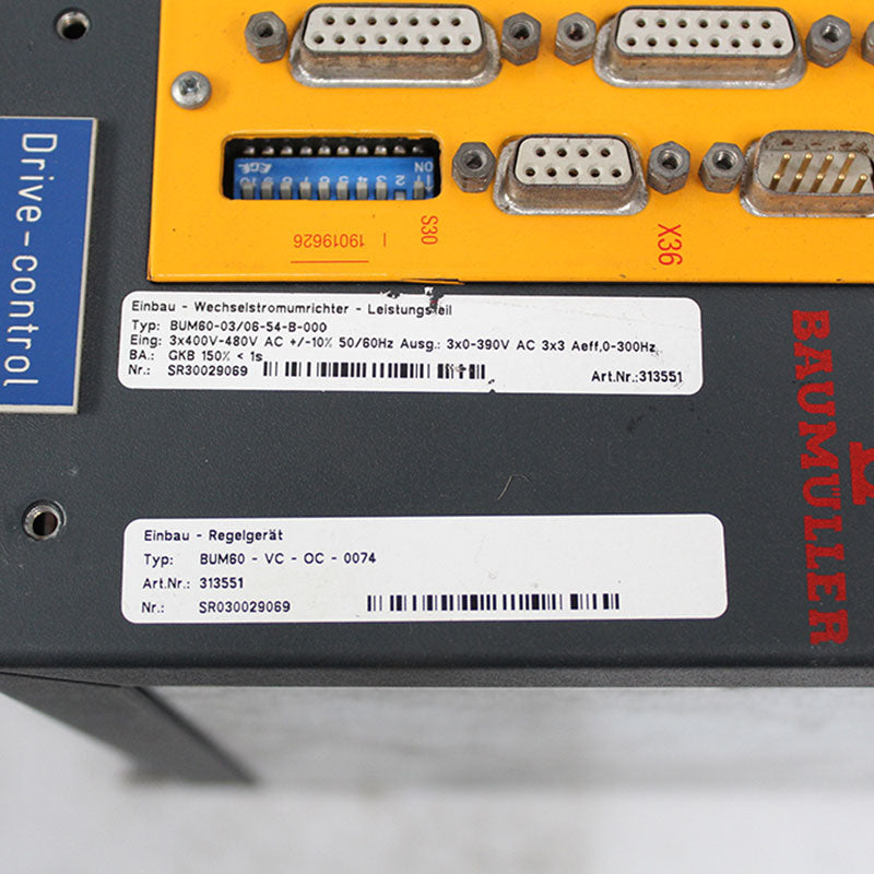 Baumüller BUM60-VC-OC-0074 Servo Driver
