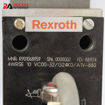 Rexroth 4WRSE10VC00-32/G24K0/A1V-880 Proportional Valve