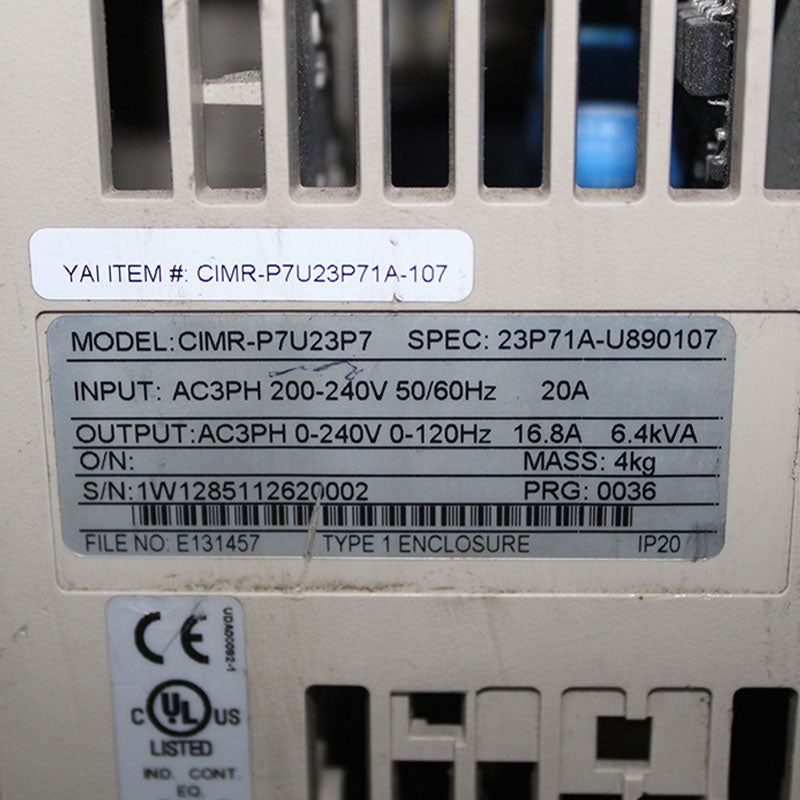 YASKAWA CIMR-P7U23P7 Inverter