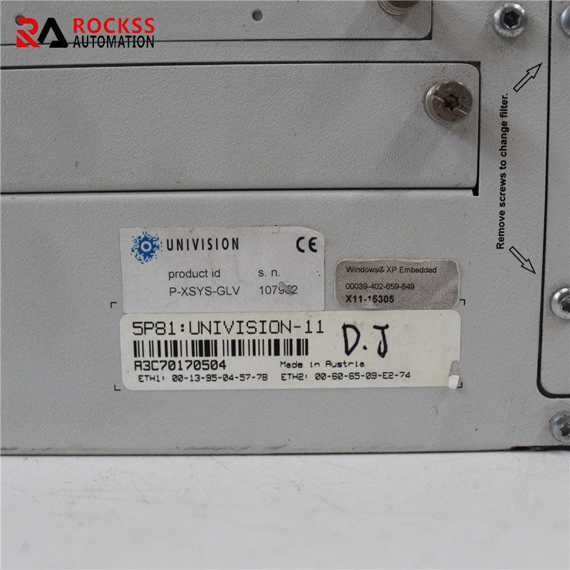 B&R 5PC810.SX02-00 5P81：UNIVISION-11 Industrial Computer